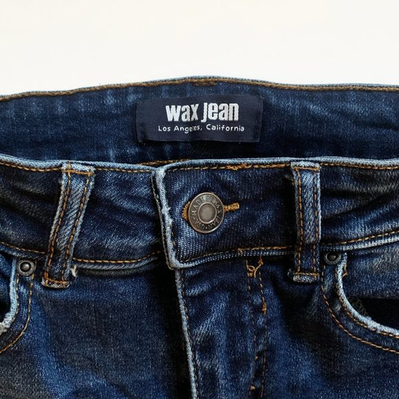 Wax Jeans Los Angeles - High Rise Stonewash - Skinny Jeans - Size 7 - Picture 6 of 12